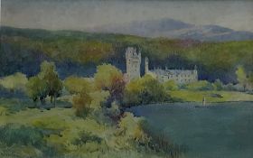 Claude Hamilton Rowbotham (British 1864-1949): 'Balmoral Castle', watercolour signed, original title
