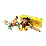 Pelham Puppets - Baby Dragon, in yellow box, and unboxed Mickey Mouse (2)