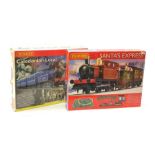 Hornby '00' gauge - Santa's Express set with 0-4-0 tank locomotive No.012, reindeer and present wago