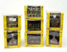 Pocketbond 'Scenix' - seven various buildings comprising three x Victorian Semis, Three Shops, Three