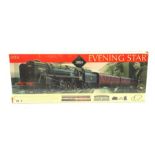 Hornby '00' gauge - Marks & Spencer Evening Star set with Class 9F 2-10-0 locomotive 'Evening Star'