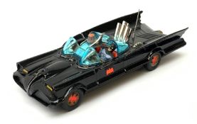 Corgi - Batmobile No.267, earlier model with Bat wheels and no tow hook, unboxed