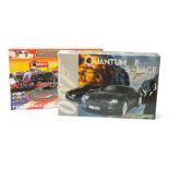 MicroScalextric - two sets:James Bond Quantum of Solace and Top Speed, both boxed