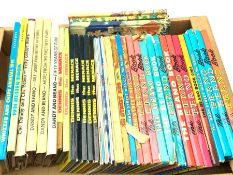 Three Rupert Annuals 1973/78/79; and quantity of other children's books including The Beano Book, Th