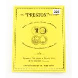 Preston; 1909 reprint catalogue,