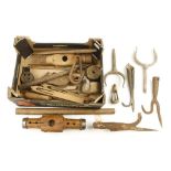 Quantity of nautical tools incl.