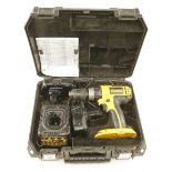 A DEWALT cordless hammer drill Not tested G