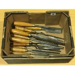 15 chisels and gouges G