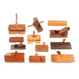 12 wood planes G+