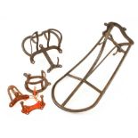 Five harness and saddle brackets G