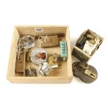 Ten locks and padlocks with keys G