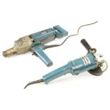 A MAKITA No 9005 B angle grinder and a BOSCH No 1003 drill Pat tested G plus VAT