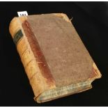 C.Tomlinson; 1853 Cyclopaedia of Useful Arts 1052pp quarter leather bound G+