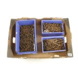 Quantity of old square nails G