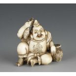 An ivory netsuke