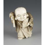 An ivory netsuke