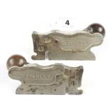 A pair of USA STANLEY No 98 and 99 rebate planes G+
