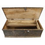 A pine chest 36" x 16" x 12" G