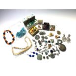 Costume jewellery etc.