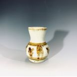 A small Wenford Bridge studio pottery vase, impressed seal mark. Height 7.25cm.
