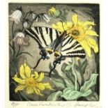 David KOSLER (British, 20th Century) 'Scarce Swallowtail' Signed in pencil, inscribed as titled, A/P
