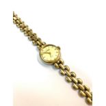 A ladies gold Roamer wristwatch with 9ct gold bracelet 19gm