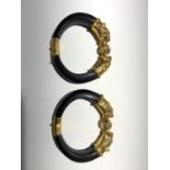 Two Duchess of Windsor Panther bracelets by Franklin Mint, one has its box and bookletCondition