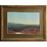 Herbert TOMLINSON (British, 19th/20th Century) Mountainous Landscape with Heather and Mountainous