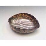 A Middle Eastern silver coloured metal bowl shell 227gm