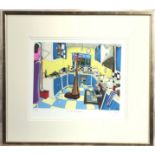 Dylan IZAAK (b.1971) 'In the Kitchen' Limited edition colour print Signed in pencil, inscribed as
