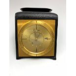 Jaeger LeCoultre Memovox pocket alarm watch in gold plated case number number 1035868 and with black