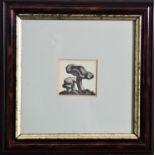 Clare LEIGHTON (1898-1989) Mushrooms Etching Dated verso 1936 4.2 x 4.7cmCondition report: There are