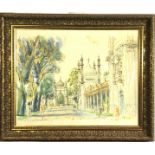 Harry TOOTHILL (1917-2001) The North Gate, Royal Pavilion, Brighton Watercolour Signed, inscribed as