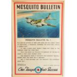 Two WWII period propaganda posters after Owen Miller, 'Mosquito Bulletin No.1' and 'Instrument
