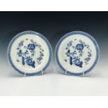 An early 19th century Glamorgan pottery pearlware soup plate, impressed mark 'Baker Bevans & Irwin