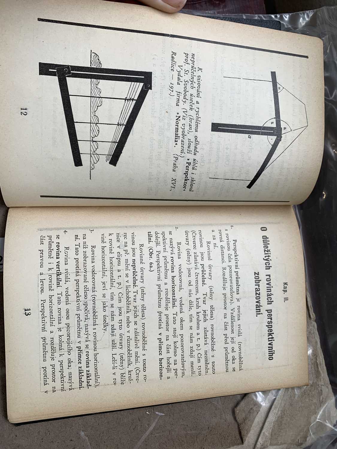 BOHM (PROF. F.X.) "Perspektiva." Orig, bds, Budejovice 1936 VG. - Image 3 of 8