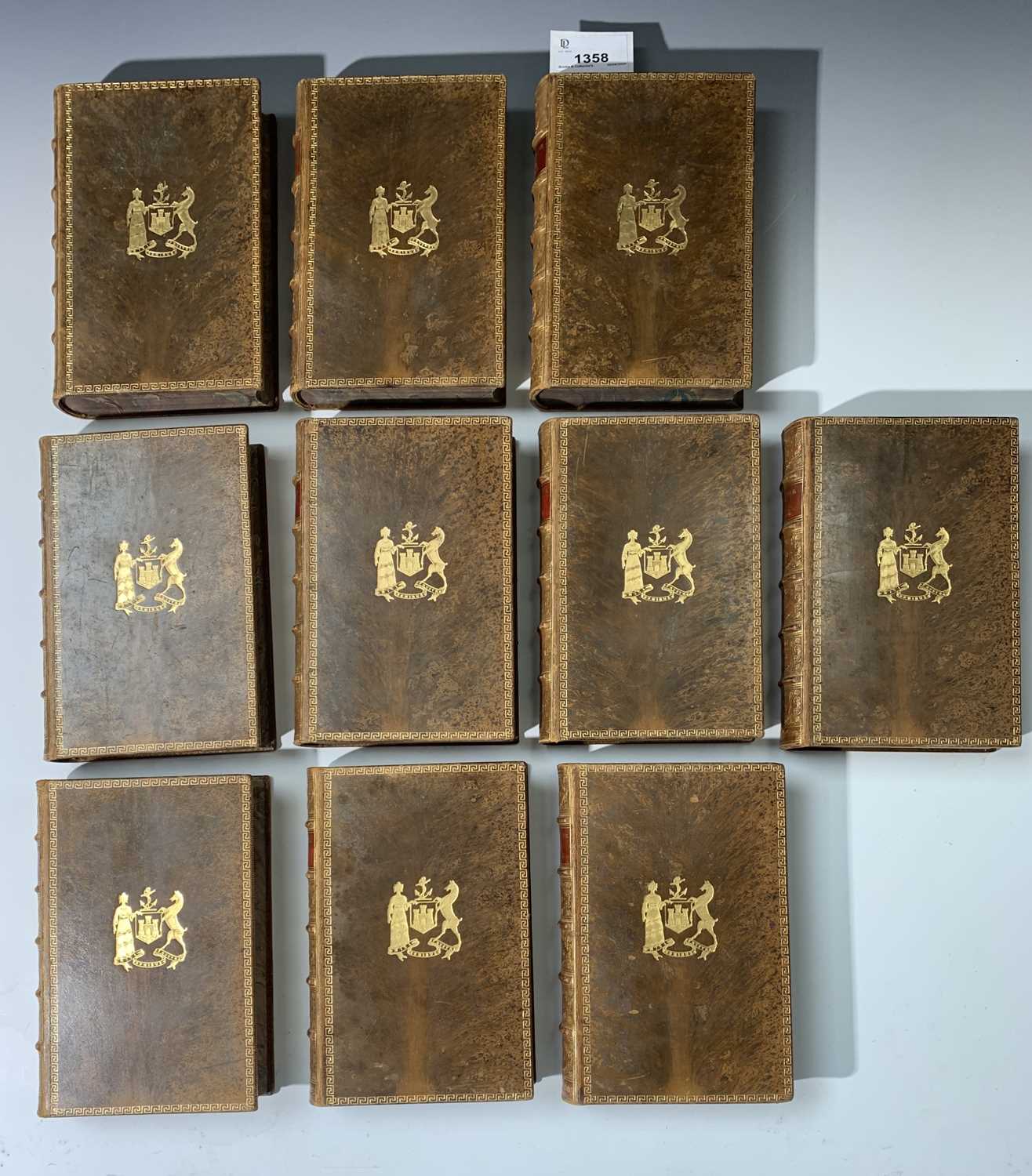 WILLIAM SHAKESPEARE. "The Dramatic Works of William Shakespeare.10 Vols complete, ed S.W. Singer, - Image 4 of 5