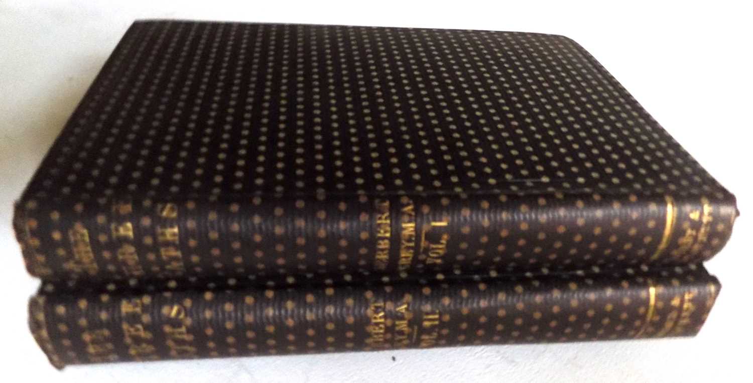 HERBERT GREY. "The Three Paths." 2 Vols comp, 1st edn, superb orig "polka dot." cloth binding, gt, - Image 2 of 5