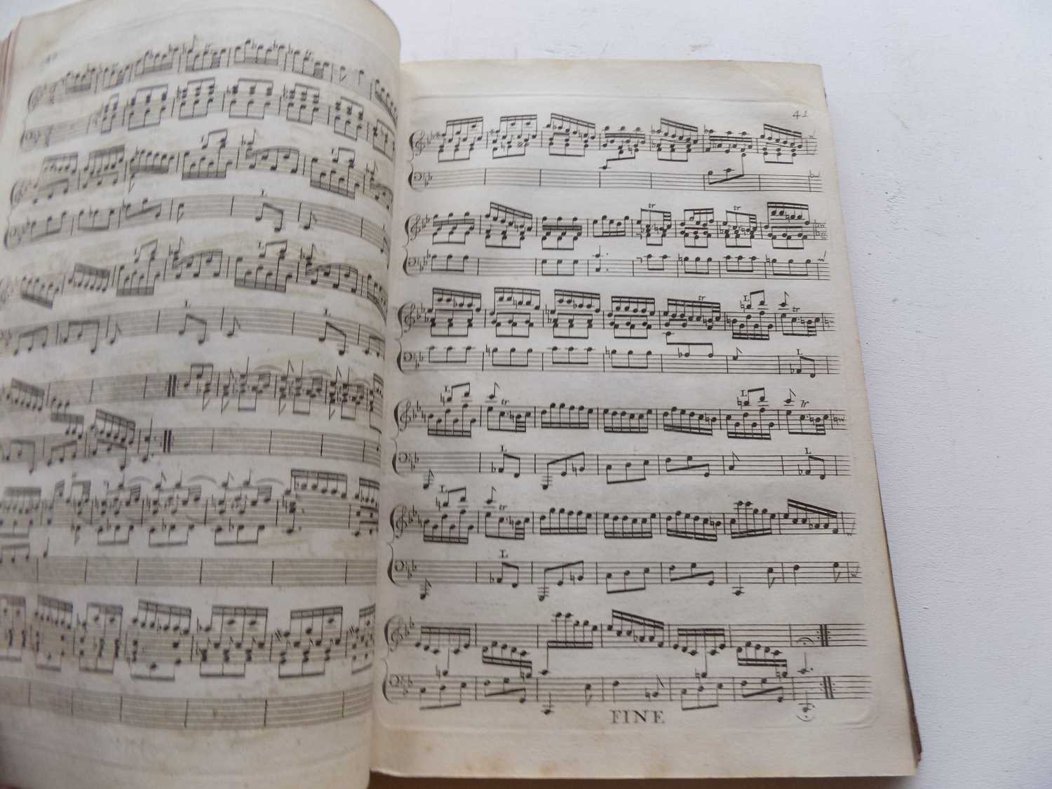 DOMENICO SCARLATTI. "Libro de XII Sonatas Modernas para Clavicordio Compuestas por el Senor D. - Image 4 of 12