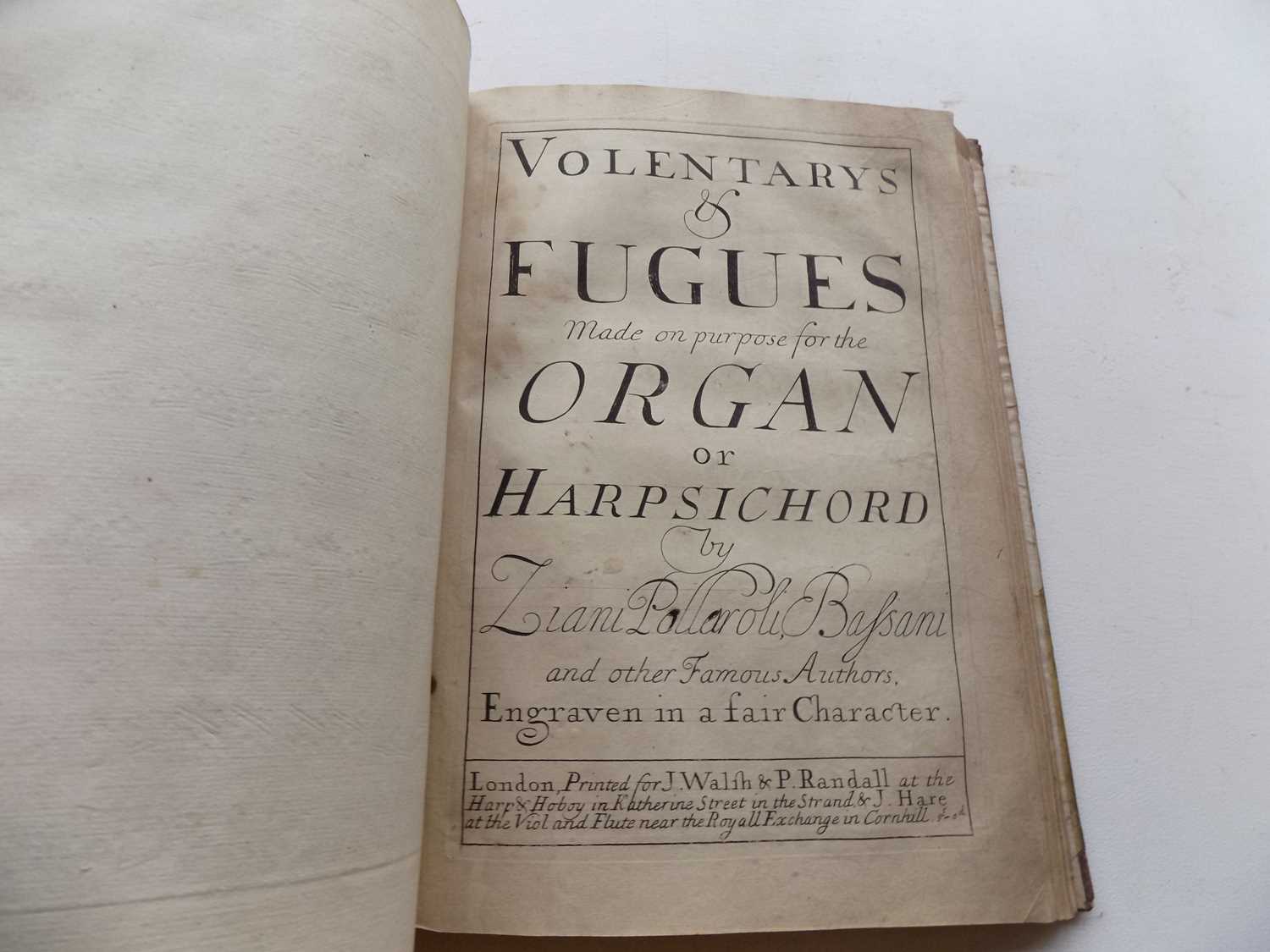 DOMENICO SCARLATTI. "Libro de XII Sonatas Modernas para Clavicordio Compuestas por el Senor D. - Image 8 of 12