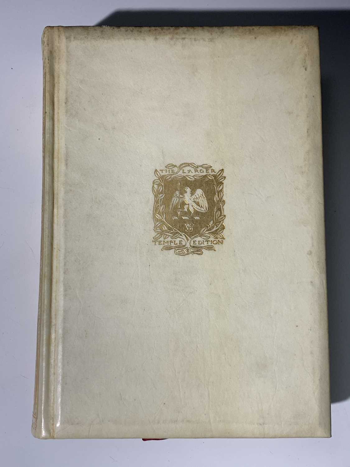 WILLIAM SHAKESPEARE. "The Larger Temple Shakespeare." 12 Vols complete limited edition of 175, - Image 14 of 20