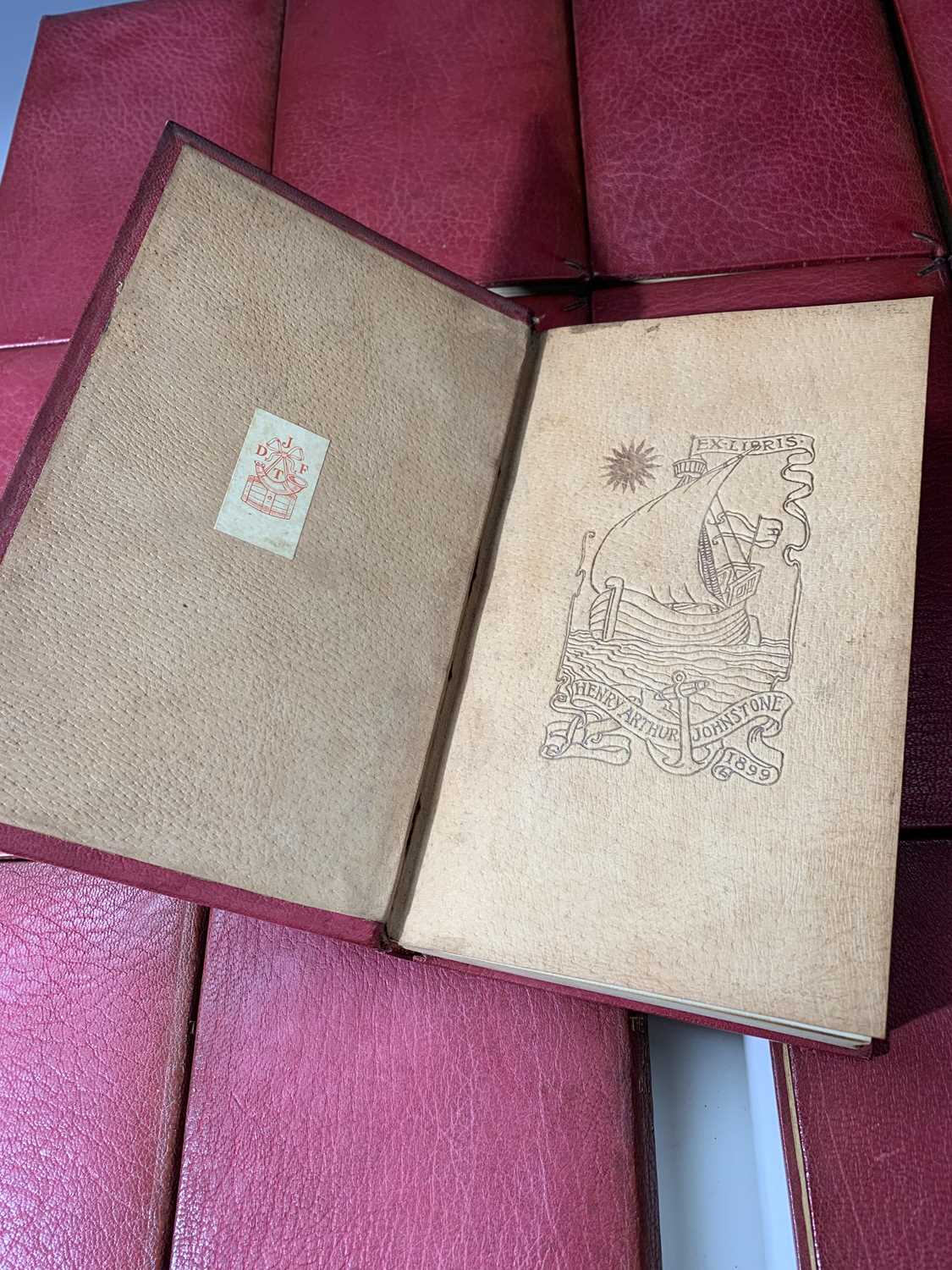 ARTS & CRAFTS BINDING. Superb set, "The Memoirs of Jacques Casanova written by himself now for the - Image 3 of 6