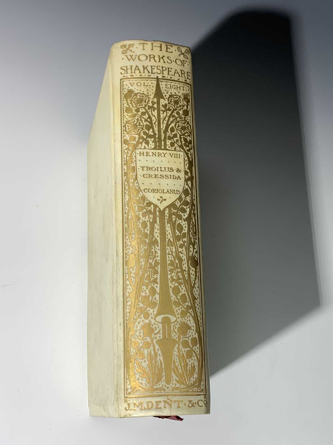 WILLIAM SHAKESPEARE. "The Larger Temple Shakespeare." 12 Vols complete limited edition of 175, - Image 8 of 20