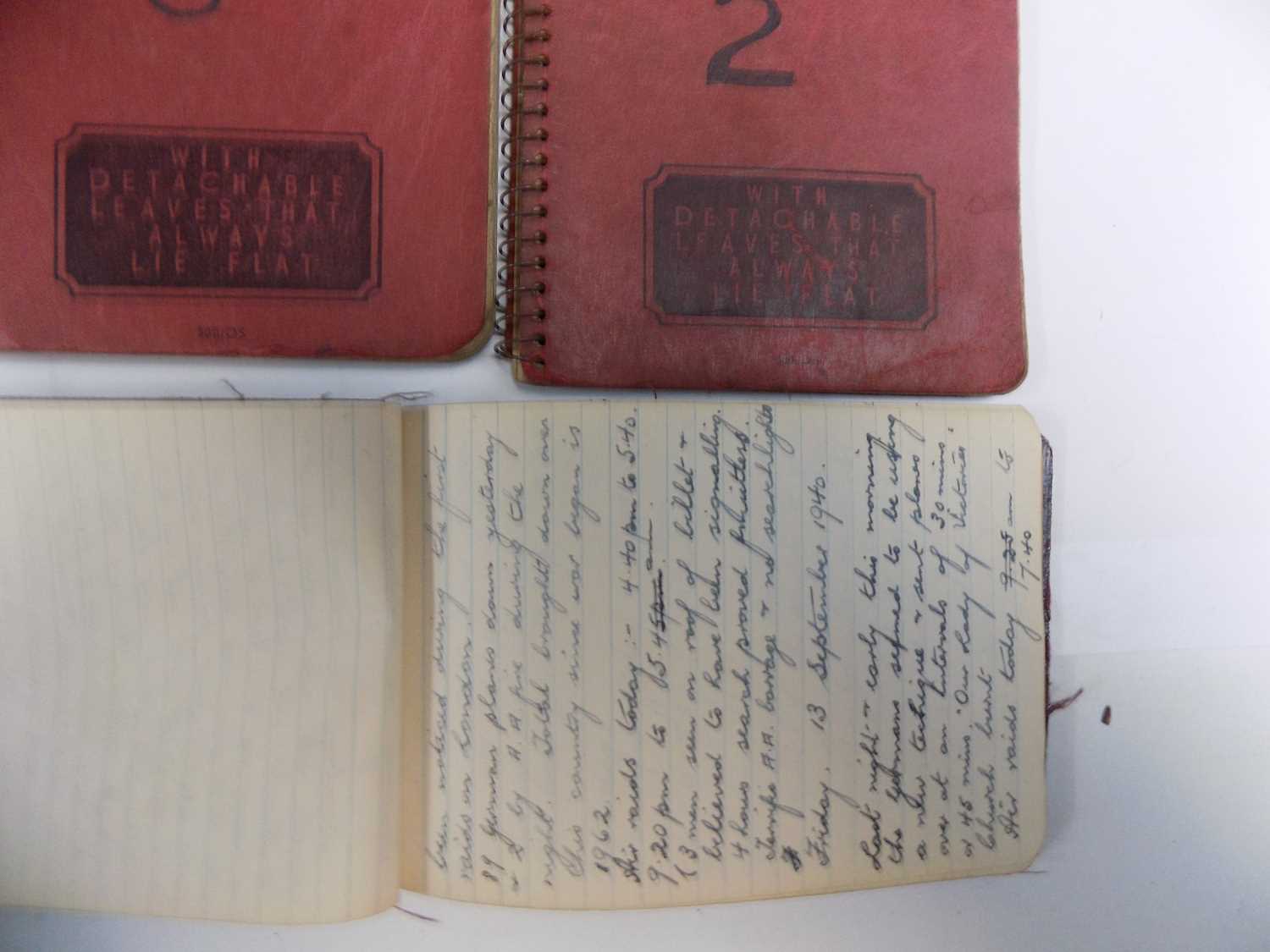 W.W.II BOMBER COMMAND "Observer's & Air Gunner's Flying Log Book." Sergeant B. Howard, flying - Image 3 of 24