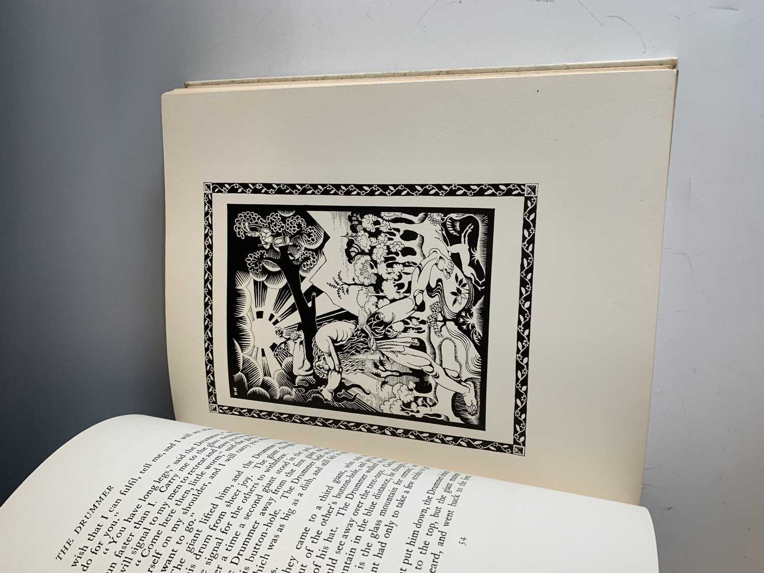 KAY NIELSEN ILLUSTRATIONS. "Hansel and Gretel, and other stories by the brothers Grimm." signed by - Image 10 of 14