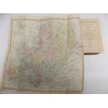WAKEFIELD (PRISCILLA) "The Juvenile Traveller... Europe." Folding hand col map, cont sheep worn,