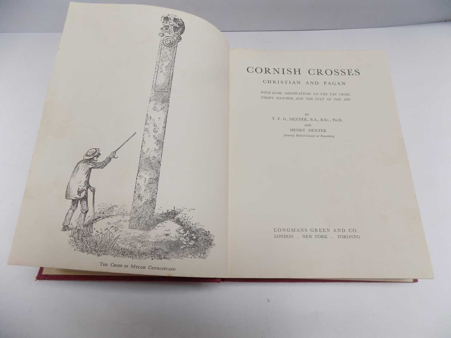 DEXTER (T. F. G.). "Cornish Crosses, Christian and Pagan." 1938