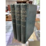 MRS J. H. RIDDELL."The Nun's Curse, A Novel." 3 Vols comp, 1st edn, orig dark green cloth, gt Ward &