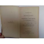 J.H.COLLINS. "A Handbook on the Mineralogy of Cornwall & Devon." 1st edn, 10 litho plts comp, mod