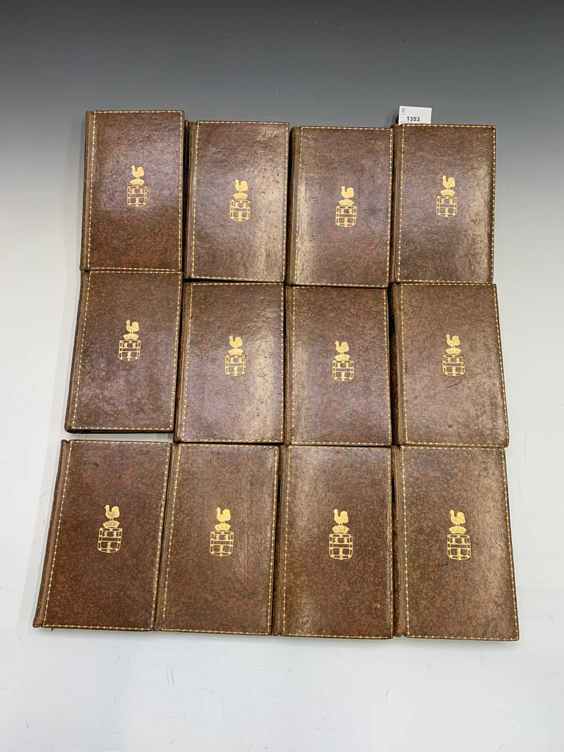 BRITISH ARMORIAL BINDING. "The History of the Decline & Fall of the Roman Empire." by Edward Gibbon, - Image 2 of 11